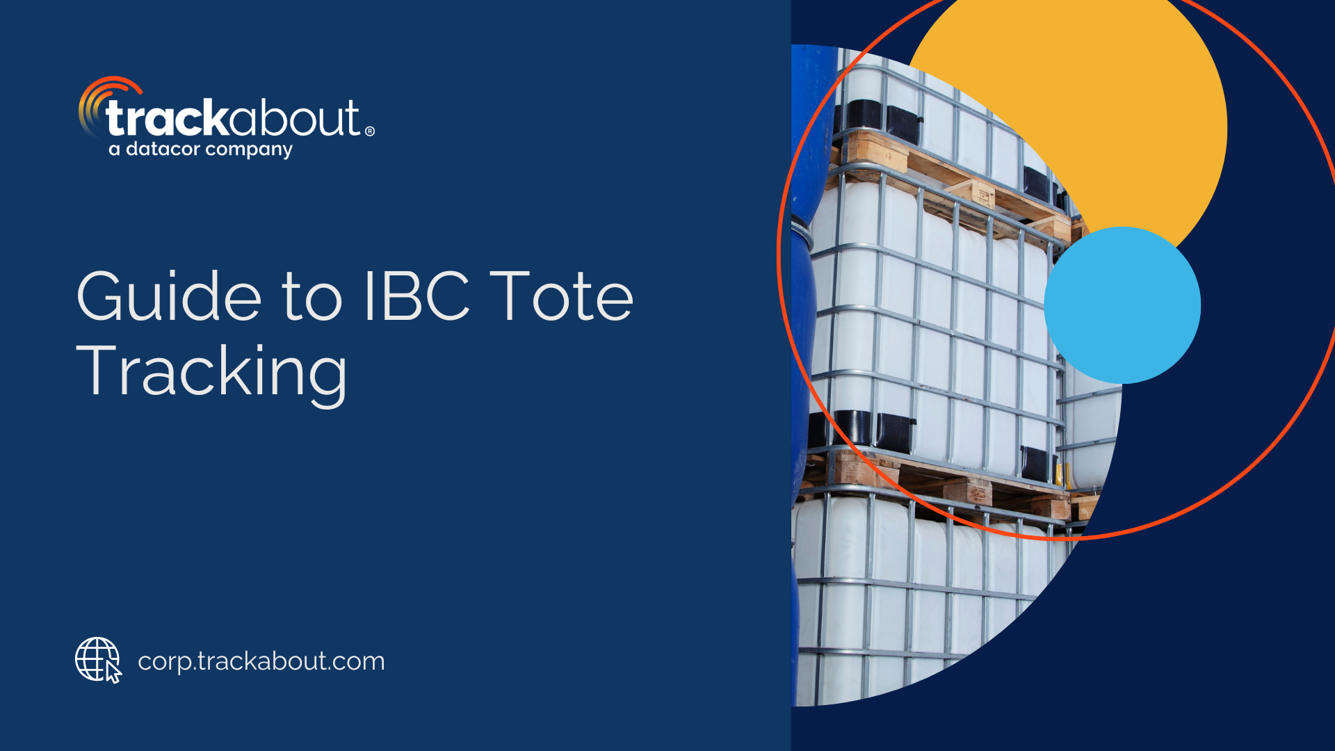 Guide to IBC Tote Tracking ebook cover -1